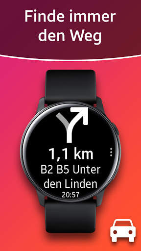 Navigation Pro: Google Maps Navi für Samsung Uhr screenshot 1