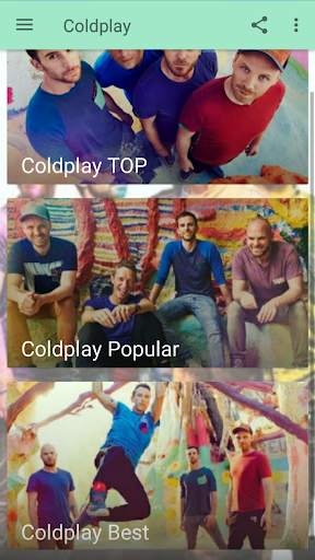 Coldplay (All Song) - The Scientist,  Paradise 1 تصوير الشاشة