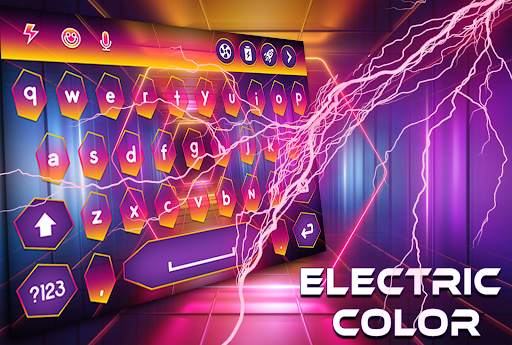 Electric Color Keyboard screenshot 1