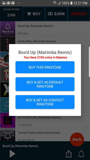 Marimba Ringtone Remix screenshot 4