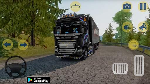 Truck Driving Cargo Simulator screenshot 2