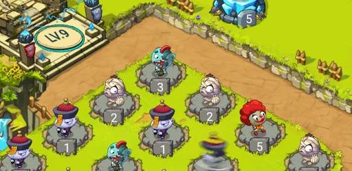 Zombie Farm - Merge Zombie & Home Defense screenshot 4