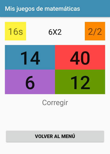 Mi juego de matemáticas screenshot 5