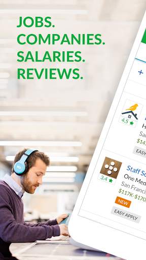 Glassdoor - Job search, company reviews & salaries screenshot 1