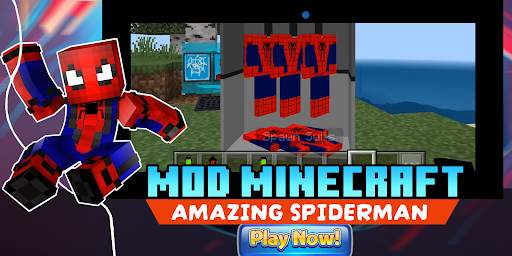 Spiderman mod for MCPE screenshot 3