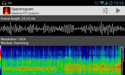 Spectrogram screenshot 2