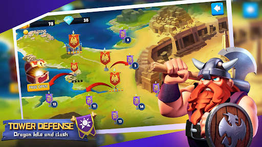 Tower defense:Idle and clash скриншот 2