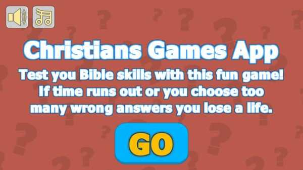 Christians Games App screenshot 1