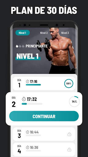 Entrenamiento con Mancuernas screenshot 2
