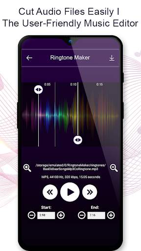 Ringtone Maker and MP3 Cutter screenshot 3