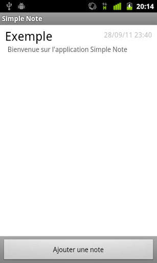 Simple Note screenshot 1