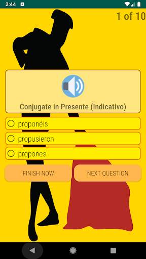 Learn Spanish grammar and verb screenshot 6