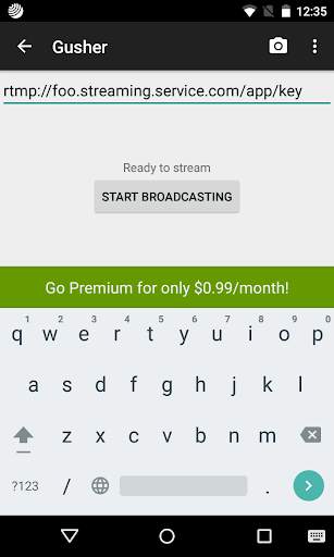 Gusher - Screen Broadcaster screenshot 5