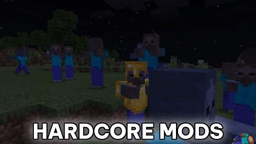 Hardcore Mod Minecraft PE screenshot 3