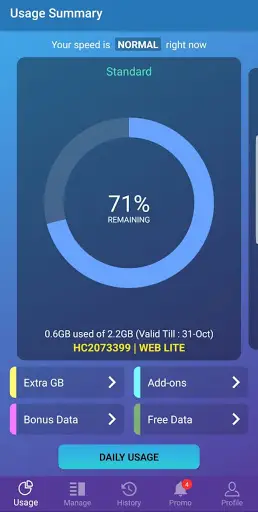 SLT Broadband screenshot 1