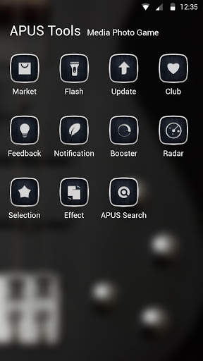 Metal Rock-APUS Launcher theme screenshot 3