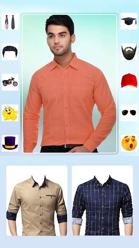Men Formal Shirt Photo Editor screenshot 1