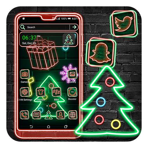 Christmas Neon Theme 1.0