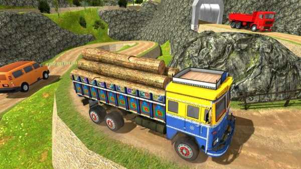 Heavy Duty Cargo Truck Driving Game screenshot 5