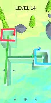 फन रेसिंग : Path Painter 3D screenshot 3