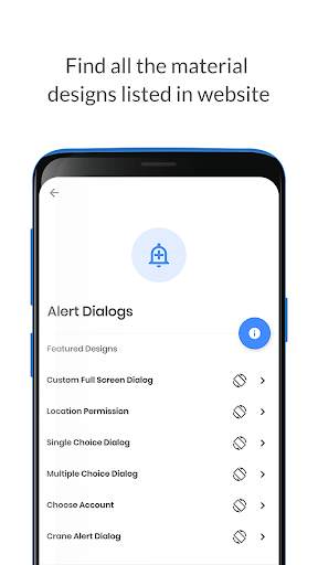 CodeX - Android Material UI Templates screenshot 2