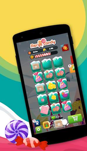 Candy Merge Frozen screenshot 1
