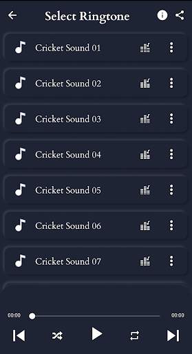 Cricket Sounds screenshot 3