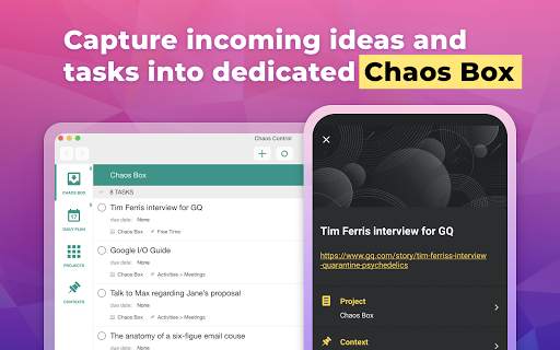 Chaos Control: GTD Organizer & screenshot 7