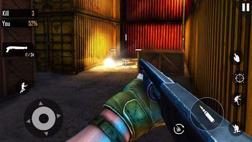 Sniper Cover Strike - 3D Terrorist Shooting screenshot 1