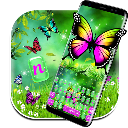 Colorfull Butterfly Keyboard icon