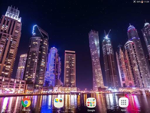 Night City Dubai Video LWP screenshot 10