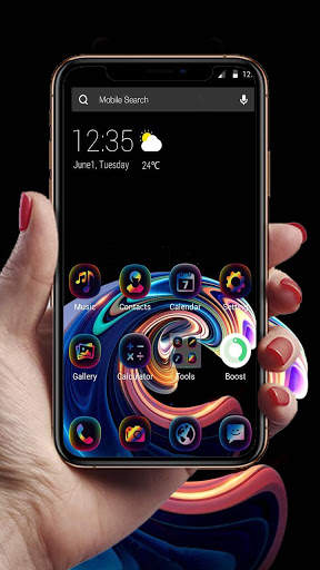 Colorfull APUS Launcher Theme screenshot 5