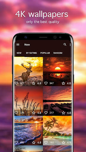 Sunset Wallpapers 4K screenshot 1