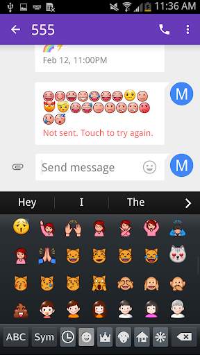 Emoji Fonts for FlipFont screenshot 3