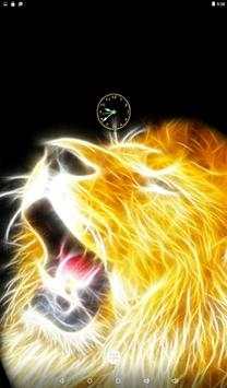 Lion Analog Clock screenshot 14