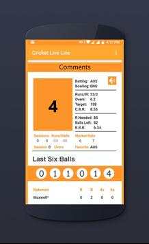 Cricklive - Cricket Live Line screenshot 2