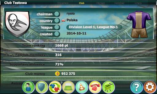 Inter Football Manager Lite screenshot 2