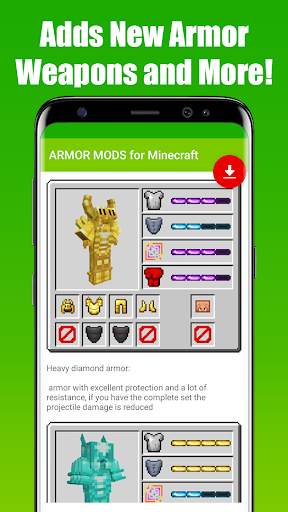 ARMOR MODS for Minecraft screenshot 3