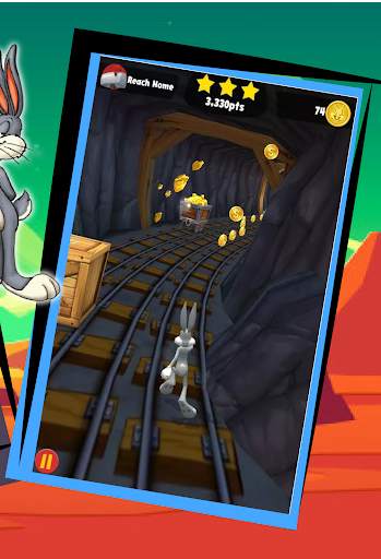 Looney Rush 2020: Rabbit Tunes Dash скриншот 4