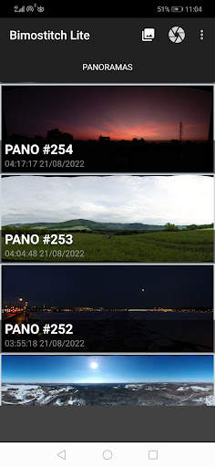 Bimostitch Panorama Stitcher скриншот 2