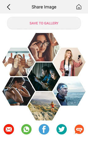 QTR Selfie Camera - Dslr Blur Photo Edit & Collage 6 تصوير الشاشة