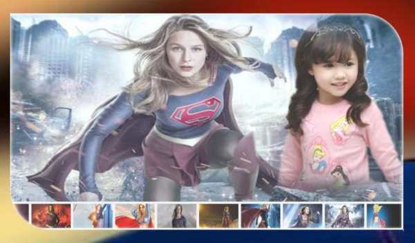 SuperGirl Photo frame screenshot 1