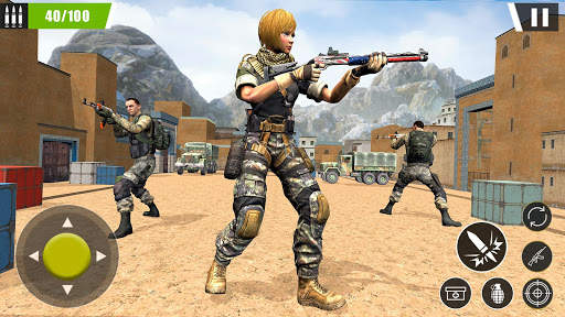FPS Mission Counter : Offline shooting Game 3d screenshot 1