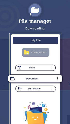File Manager Downloading screenshot 3
