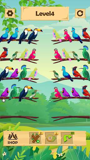 Bird Color:Sort Puzzle Game screenshot 5