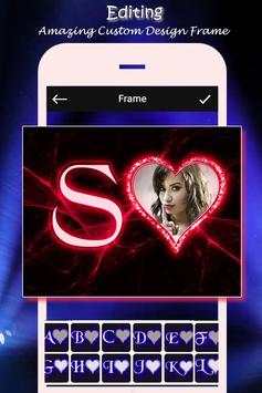 Lighting Text Photo Frame screenshot 1