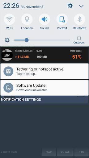 Bandwidth ruler screenshot 3
