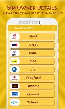 How To Know Sim Card  Owner Name screenshot 2