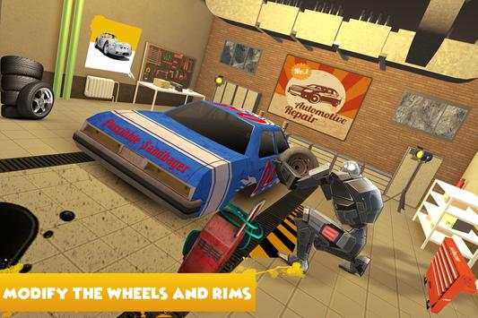 Robot Car Mechanic Simulator screenshot 1