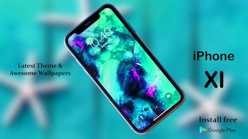 iPhone XI Launcher 2020: Themes & wallpaper screenshot 2